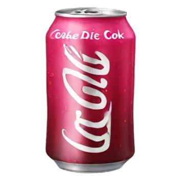Pink Diet Coke  sticker