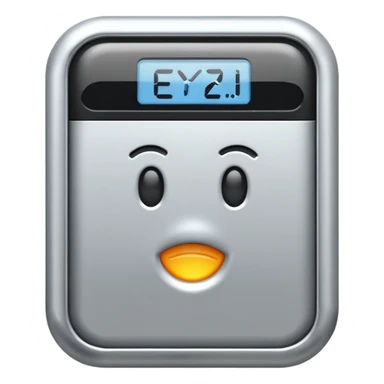 Create an Emoji from a phase tester (an electronic tool) sticker