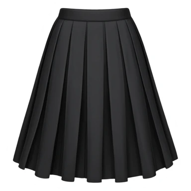 black skirt sticker