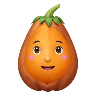pointy sweet potato sticker