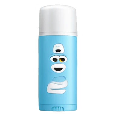 Deodorant  sticker