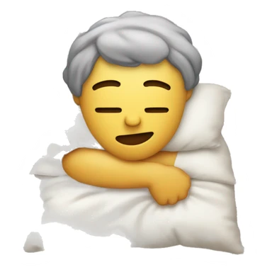Yo presumiendo con una almohada sticker