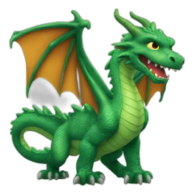 Chat sur dos dragon sticker