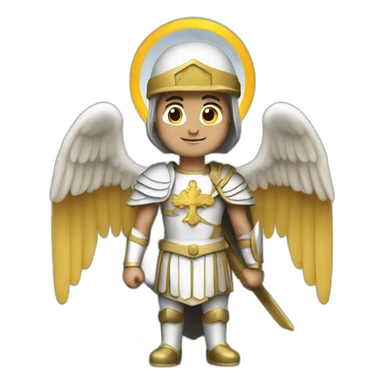 saint michael sticker