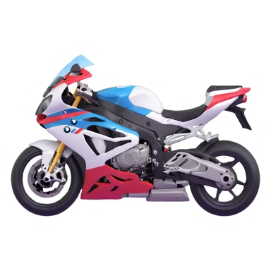 BMW S1000RR superbike sticker