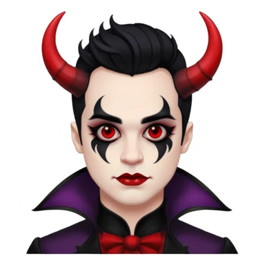 brendon urie demon from emperors new clothes sticker