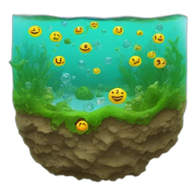 Dissolved organic matter cycling in the water sticker