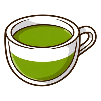 Matcha sticker