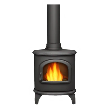 Wood stove sticker