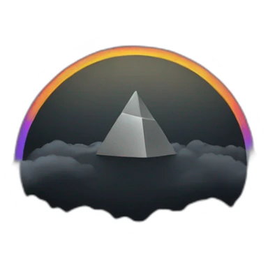 dark side of the moon sticker