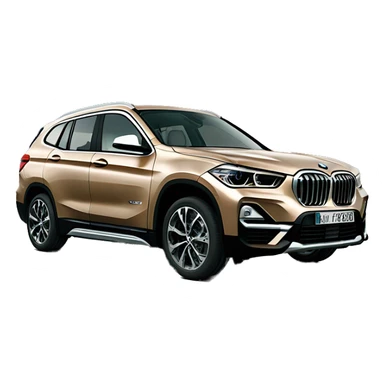 Bmw x1 2020 with leather beige seats  sticker