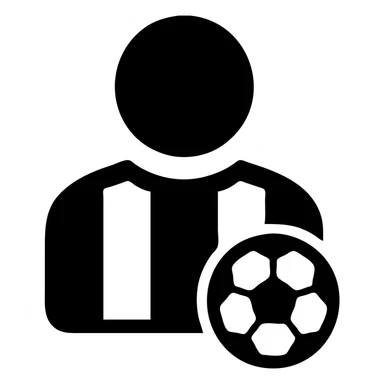 user icon for Alianza Lima fan club, incorporating a soccer element sticker