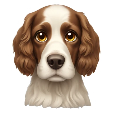 Spaniel russian sticker