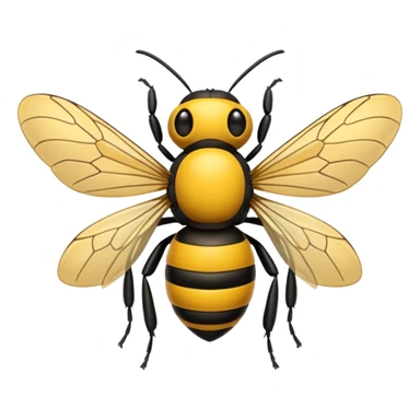 Abeja chismosa sticker