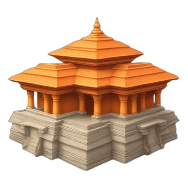 Ram mandir sticker