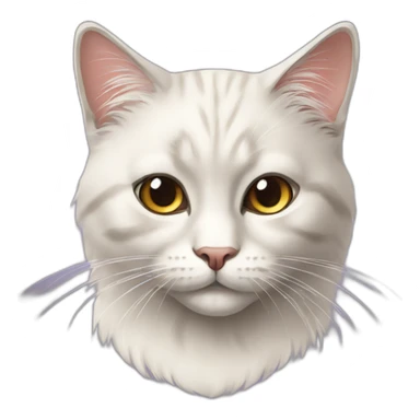 neva masquarade cat sticker
