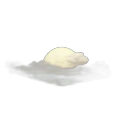 A beautiful sunny sky over Lebanon sticker