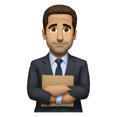 Michael Scott the office sticker