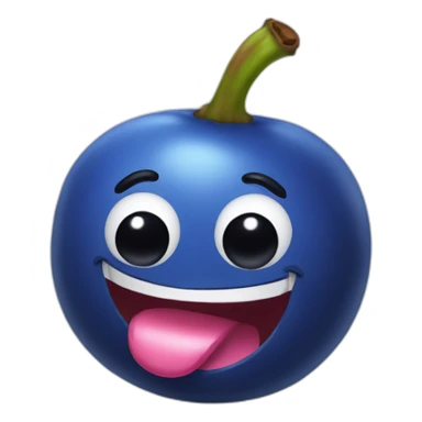 blueberry inflation sticker