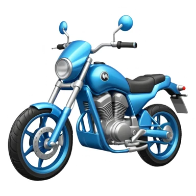 Moto SBR azul sticker