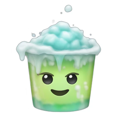 Slushy sticker