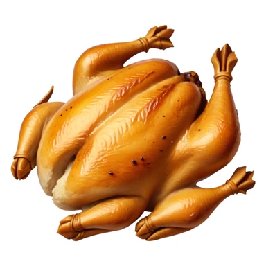 Roasted chicken  sticker