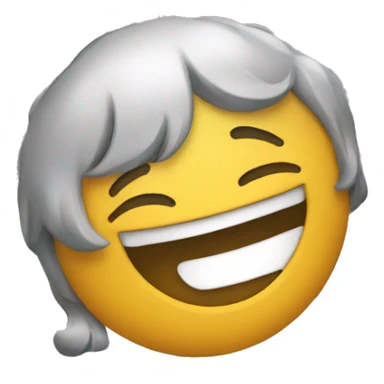 rolling on the floor laughing sticker