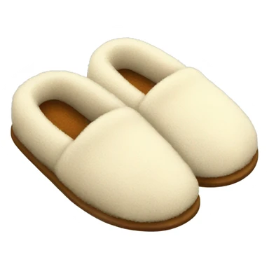 cozy house slippers  sticker