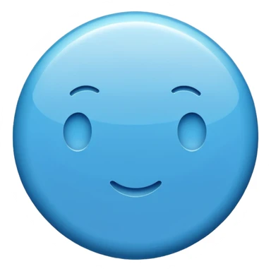 blue tablet pill sticker