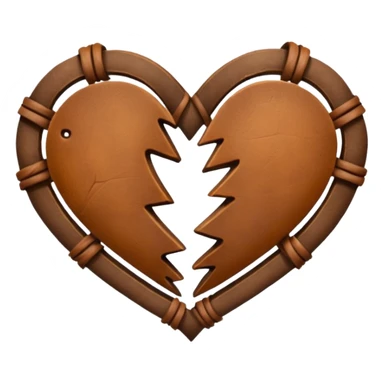 Two hearts going hers worn way sticker