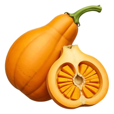 butternut suqash sticker
