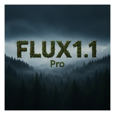 recreate this image but make more readable, remove 1.1 and add pro, text should be made from leaves and sticks sticker