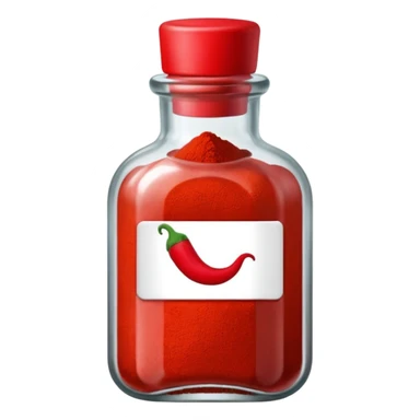 bottle of paprika sticker
