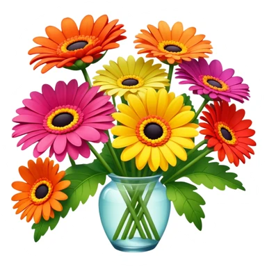 Gerberas  sticker
