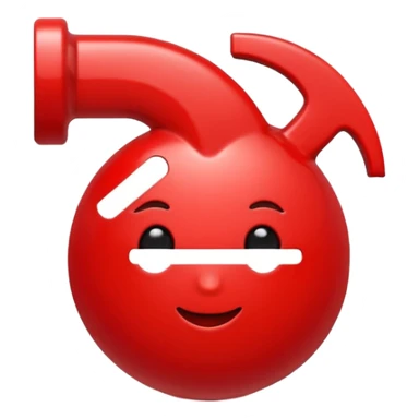 Red Location symbol sticker