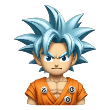 Goku dice ciao sticker