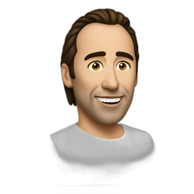 Nick cage sticker