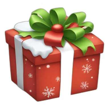 Christmas gift  sticker