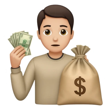 Robbery  the money not pistole sticker