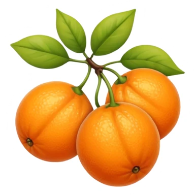 orange berries sticker