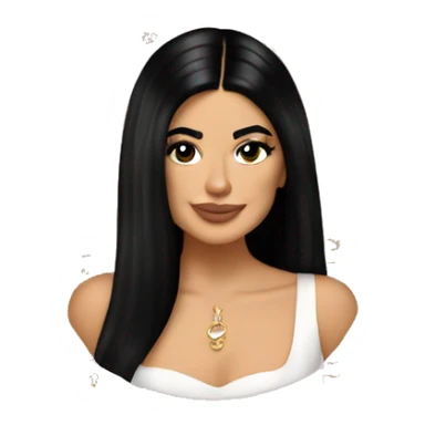 Kylie Jenner as an aristocrate sticker