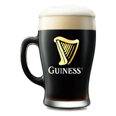 Guinness with Logo  sticker