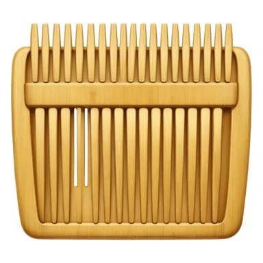 bamboo comb sticker