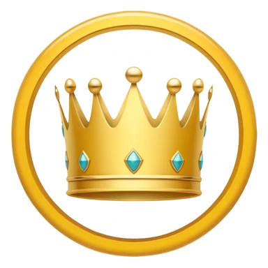 A yellow crown icon centered on a pale yellow circle, with a small ‘Pro’ tag  sticker