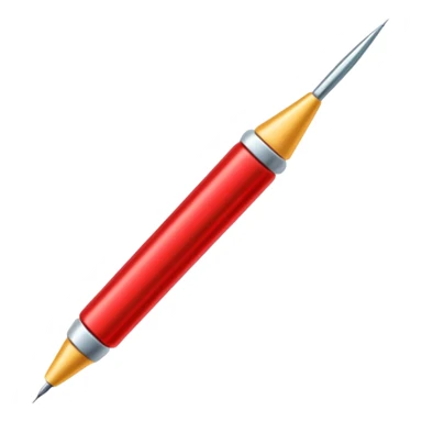 sewing needle with thread sticker