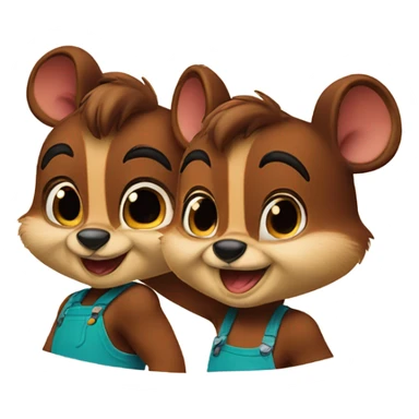 chip n dale sticker