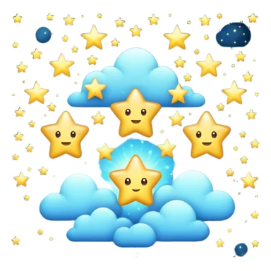 cute ones please stars  sticker