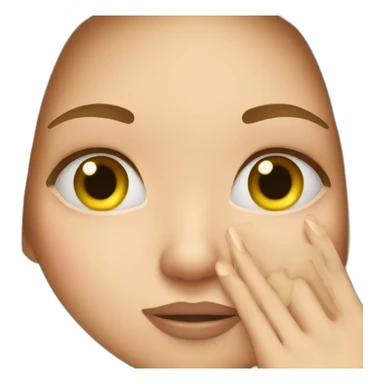 Girl-covering-nose-bad-smell sticker