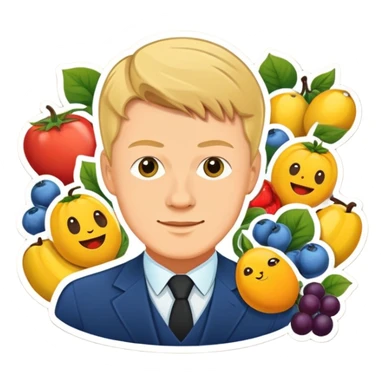 Stickers with Sergey Yesenin sticker