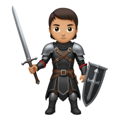 asasin with sword sticker